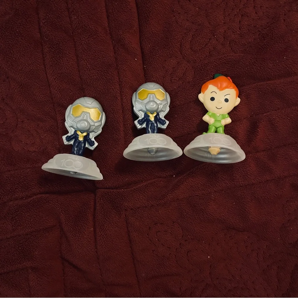 Disney Playset Figures -‎ Gray, Green, and Orange
